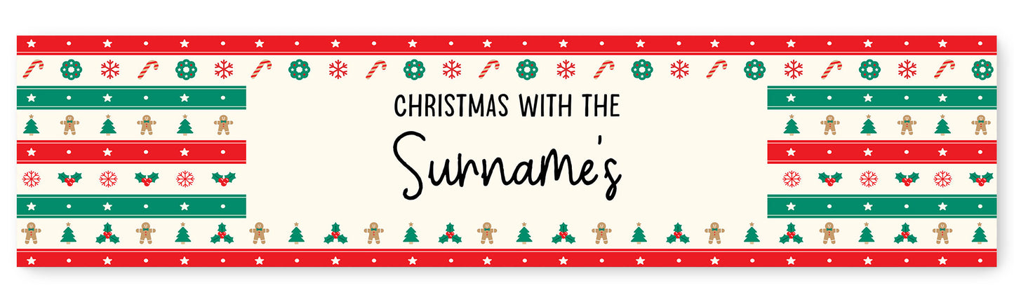 Christmas at the Surname's Banner