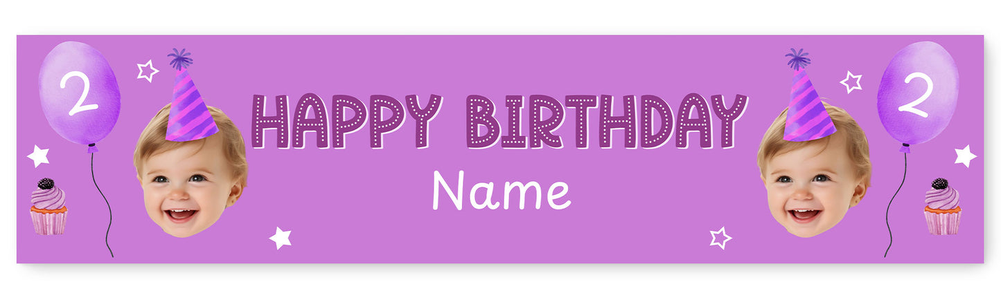 Birthday Party Hat Banner