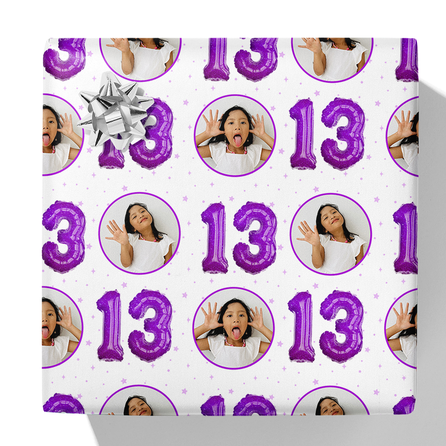 Balloon Age and Photo Gift Wrap