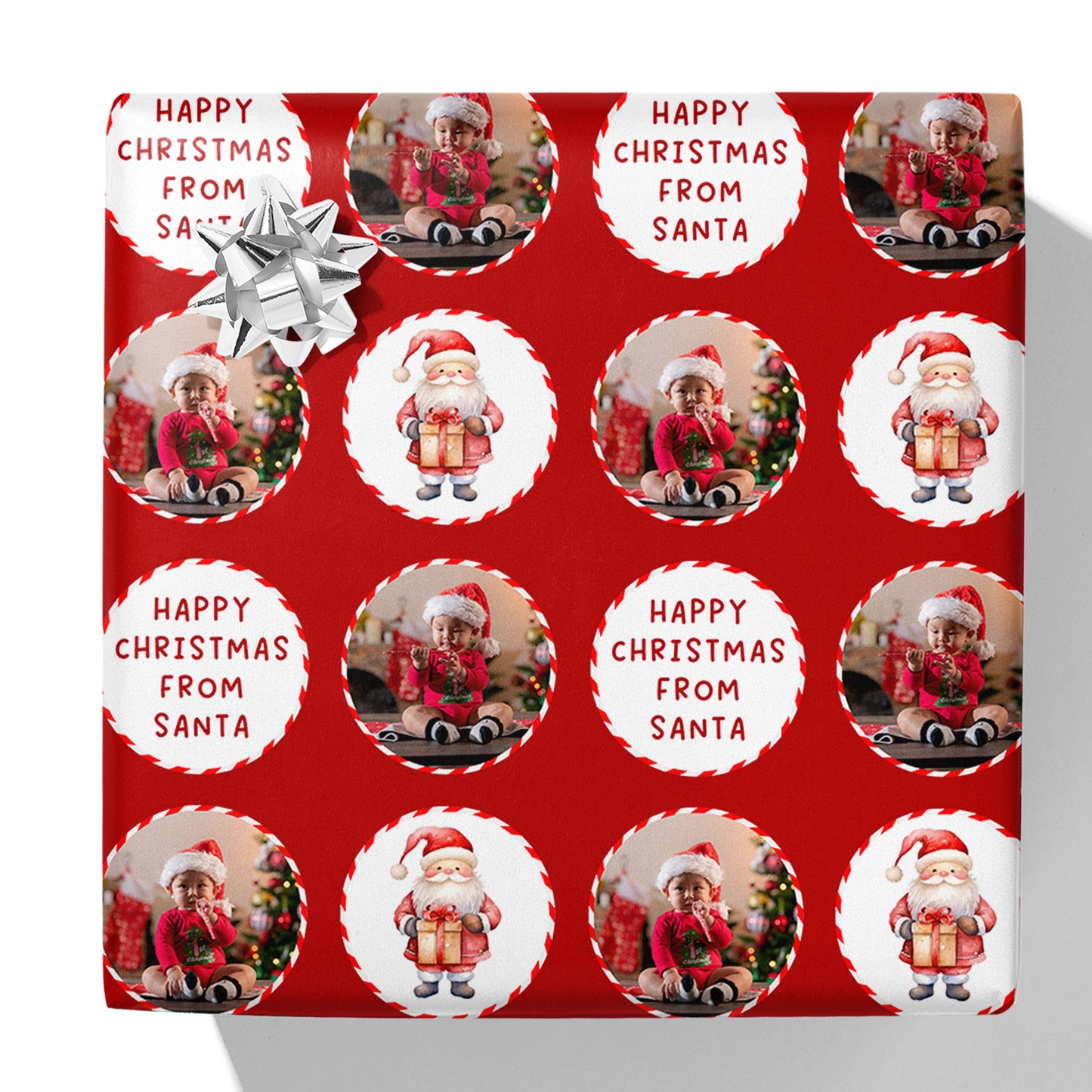 From Santa Photo Christmas Gift Wrap