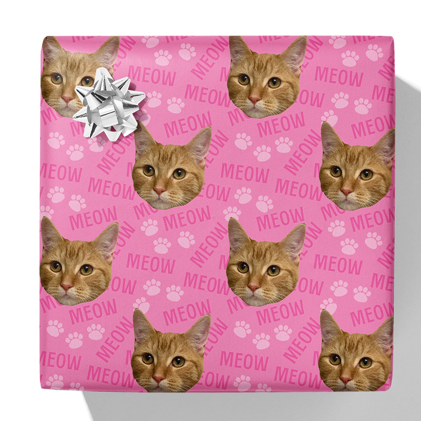 Ihre Katze auf Papier-Geschenkpapier