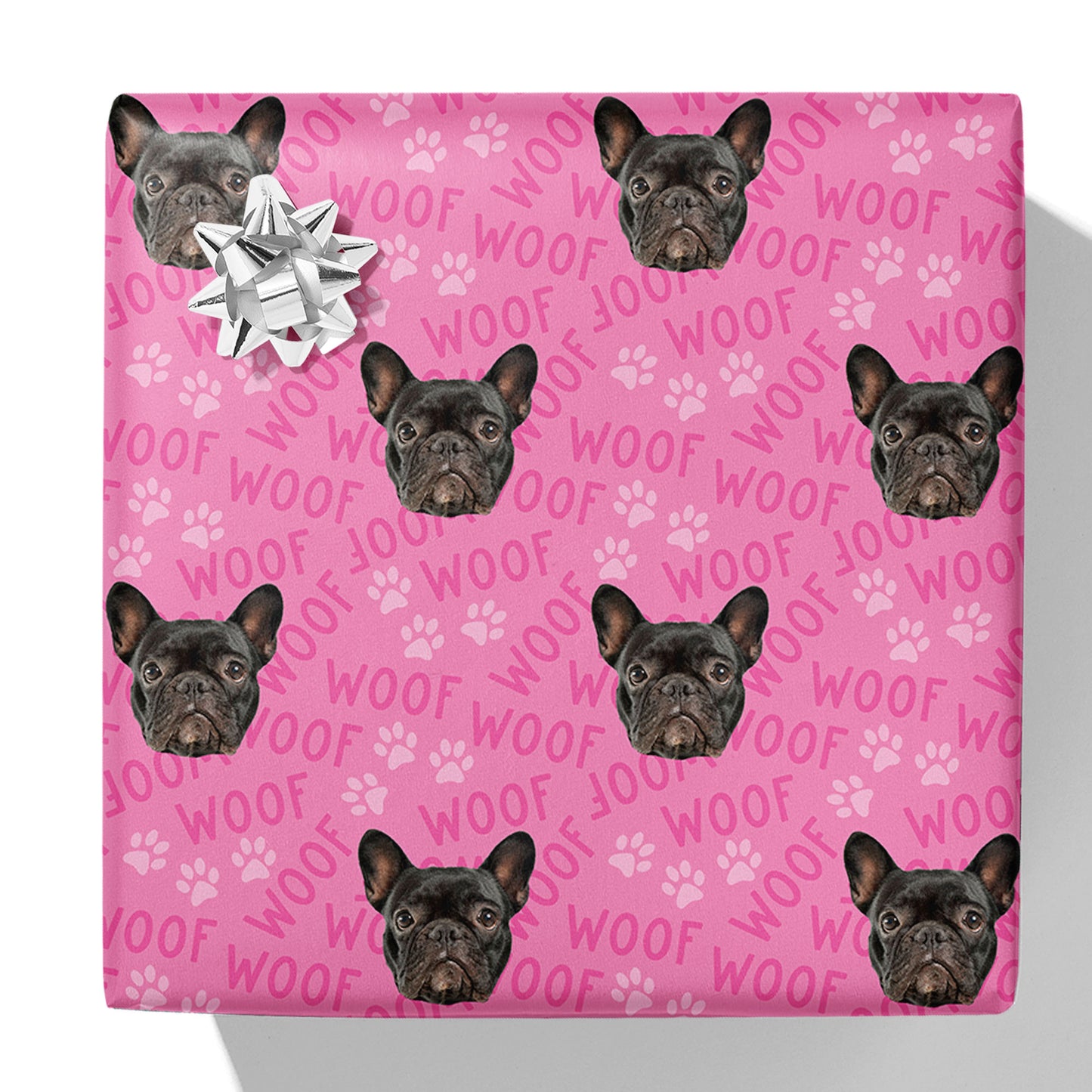 Your Dog on Paper Gift Wrap