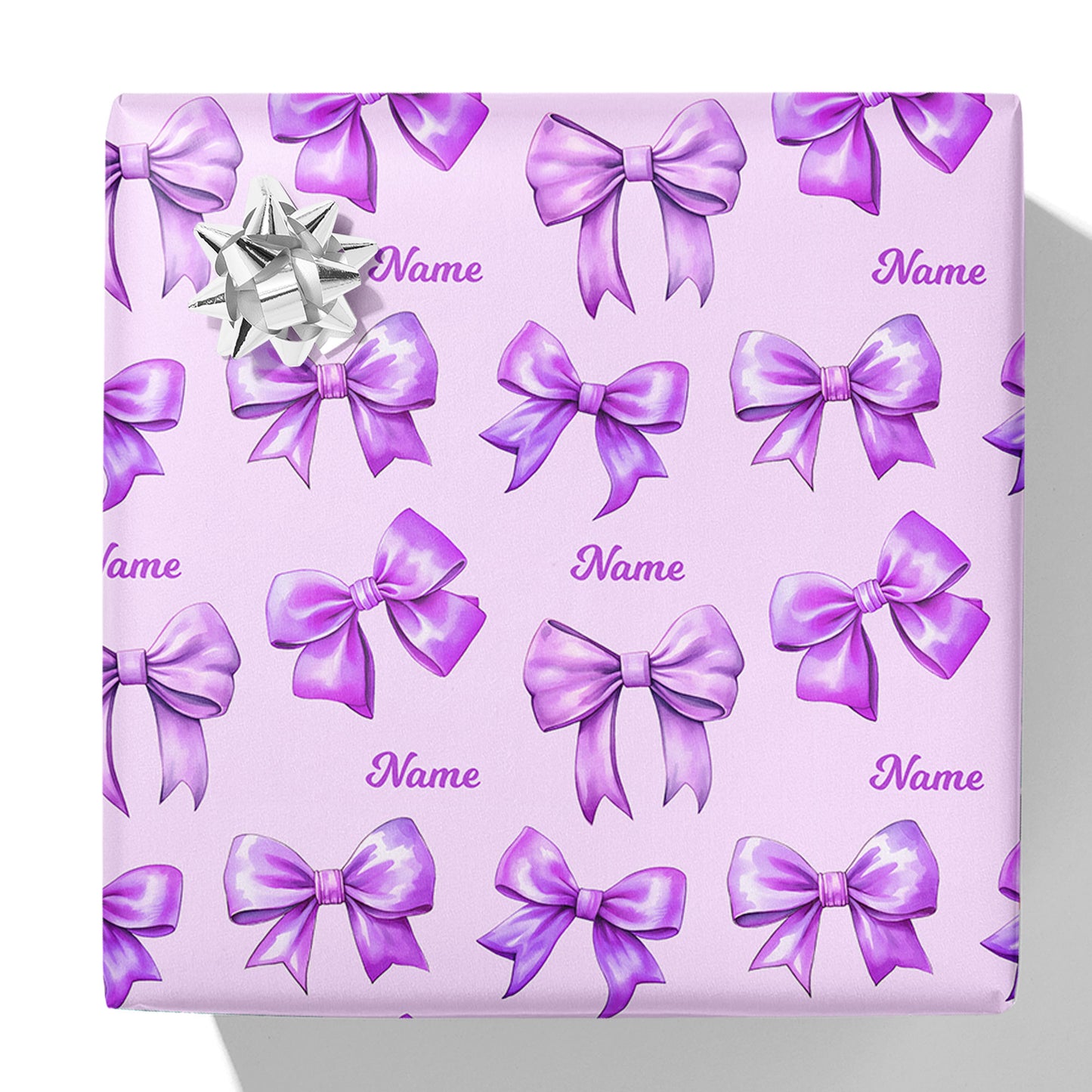 Ribbons Name Gift Wrap