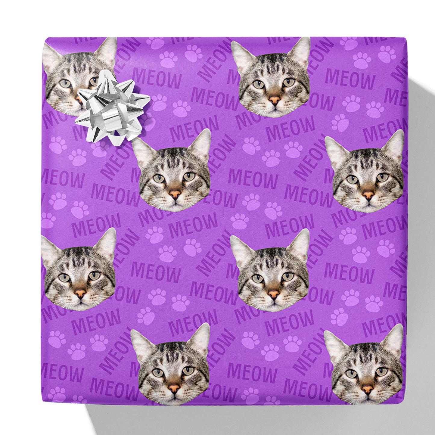 Ihre Katze auf Papier-Geschenkpapier