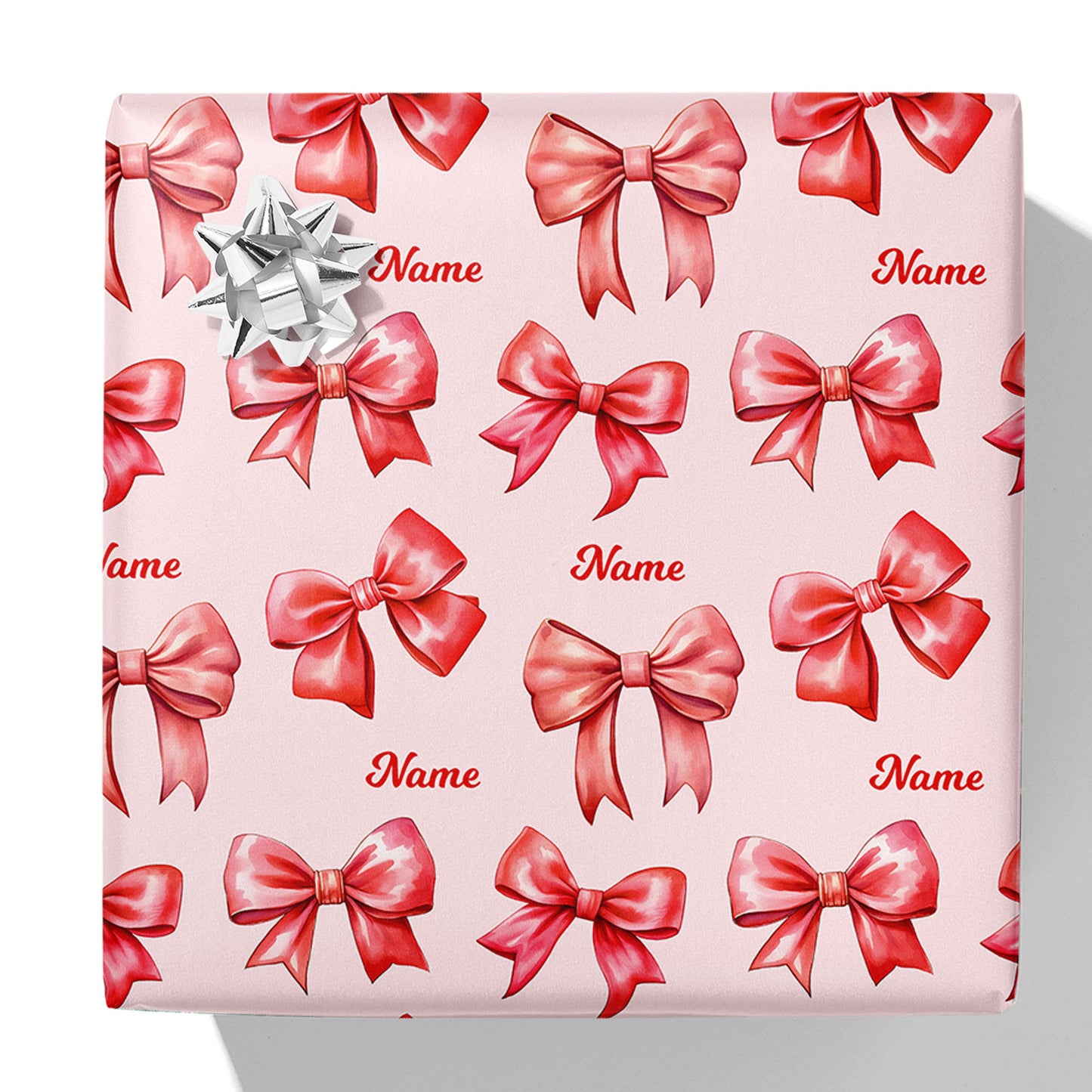 Ribbons Name Gift Wrap