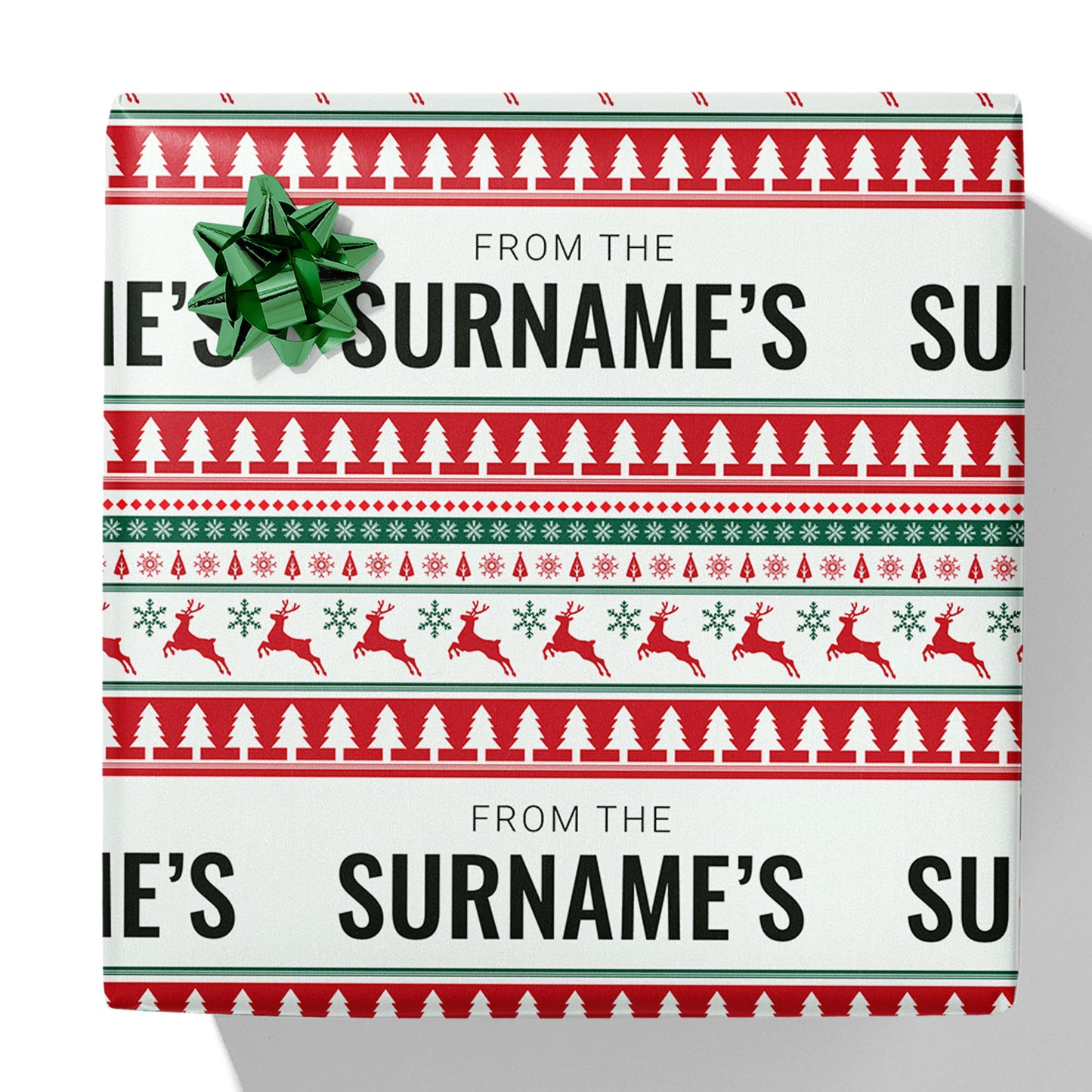 Traditional From the Surname's Gift Wrap