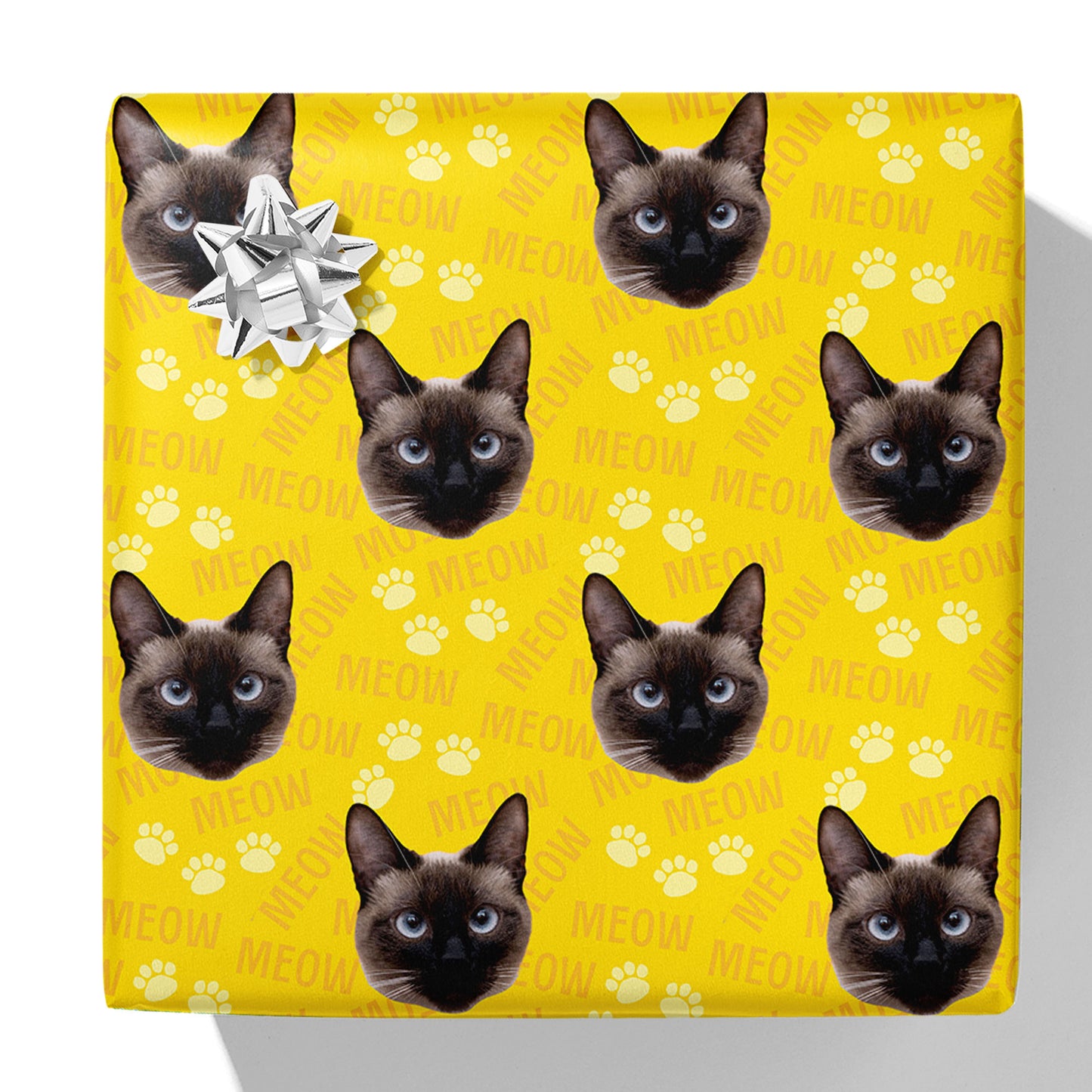 Ihre Katze auf Papier-Geschenkpapier