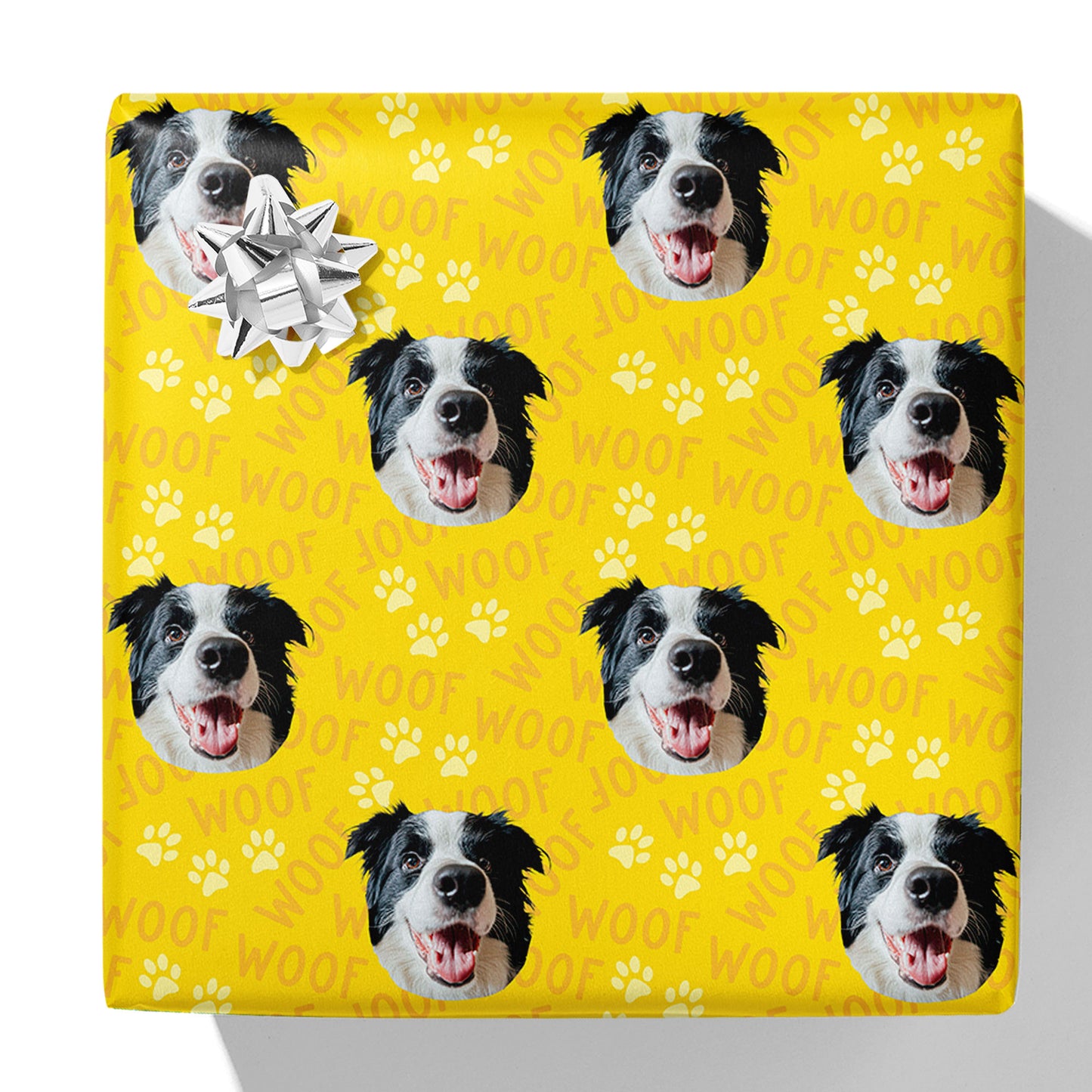Your Dog on Paper Gift Wrap