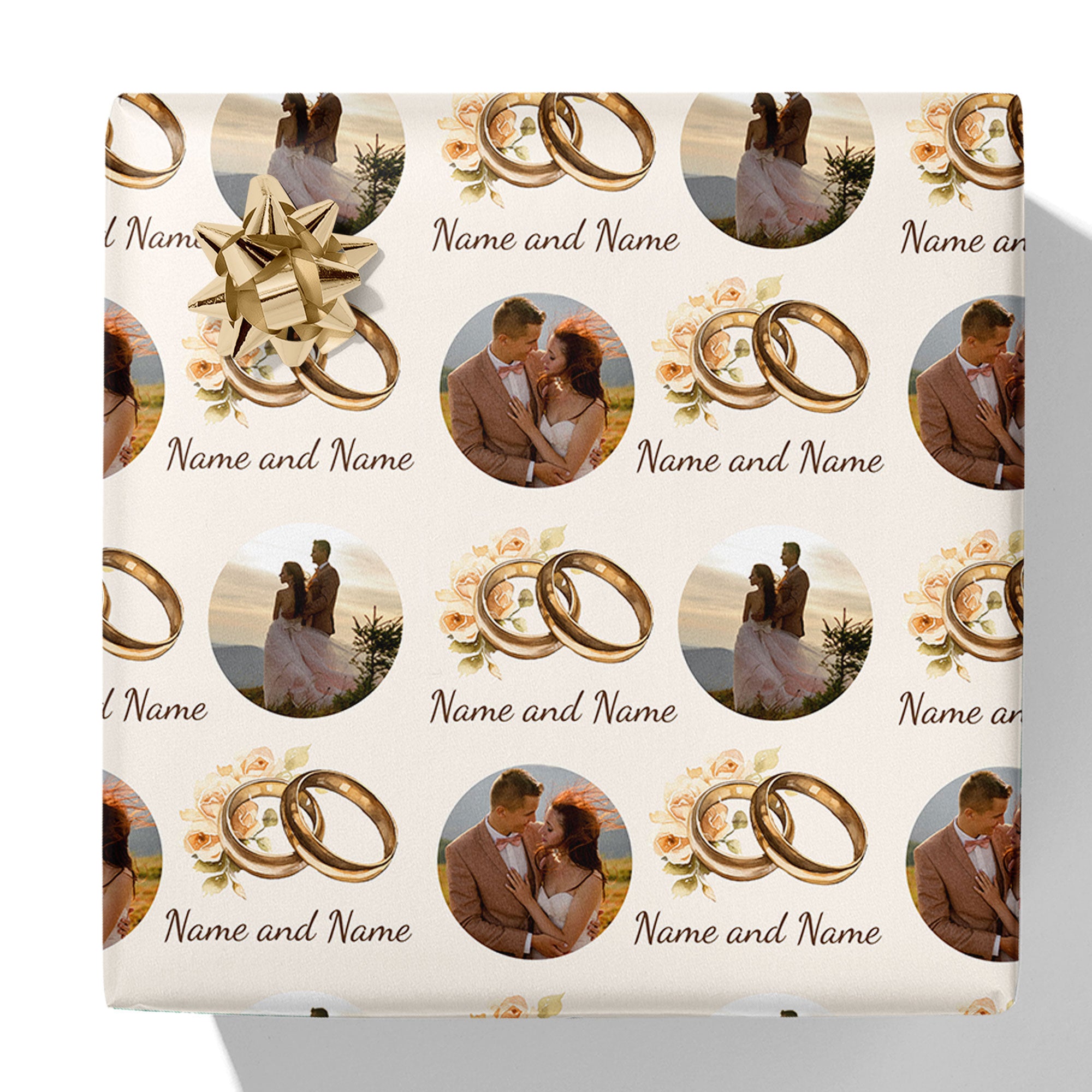 Personalised Wedding Gift Wrap – Simply Gift Wrap