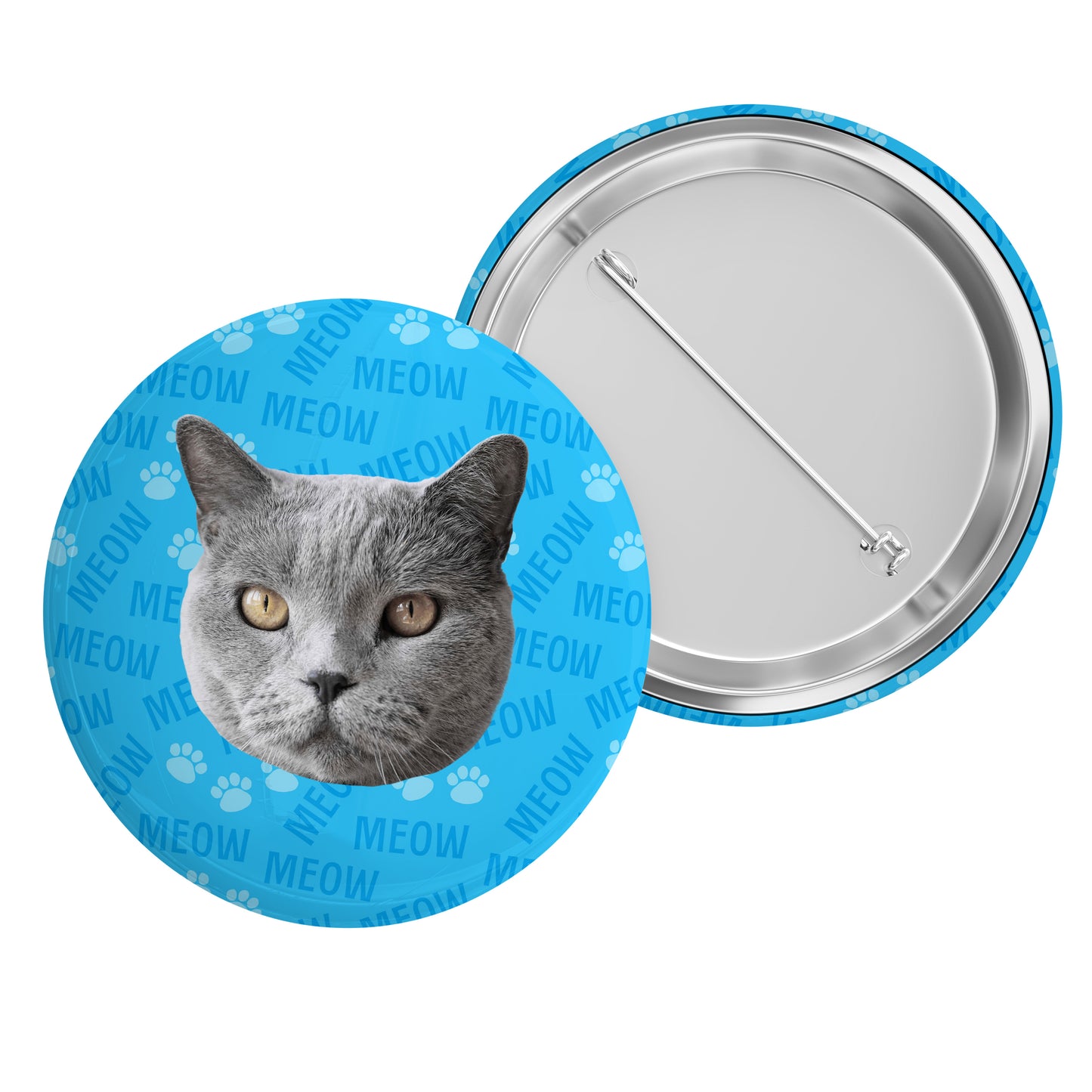 Your Cat On a Badge