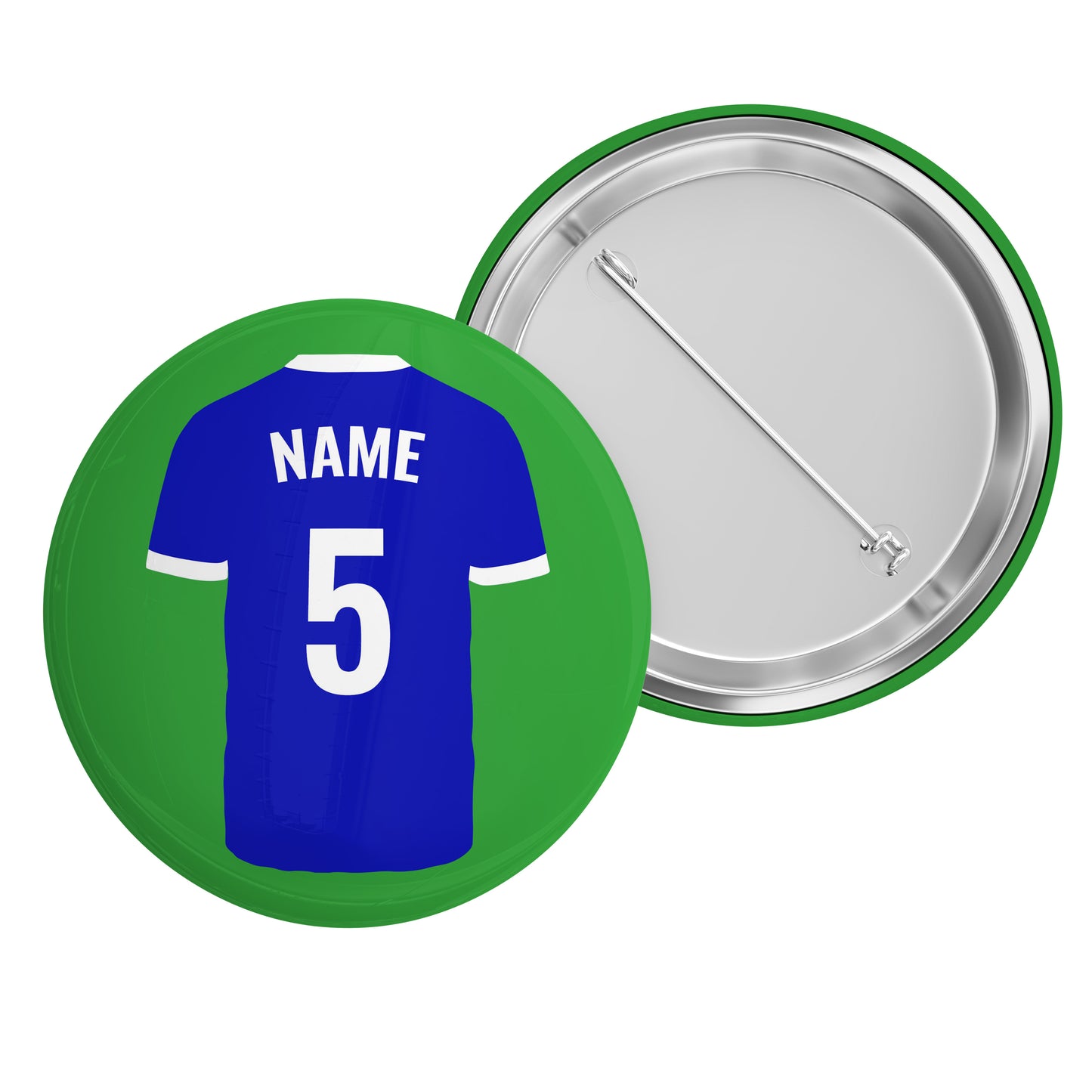 Football Shirt Age Name Badge