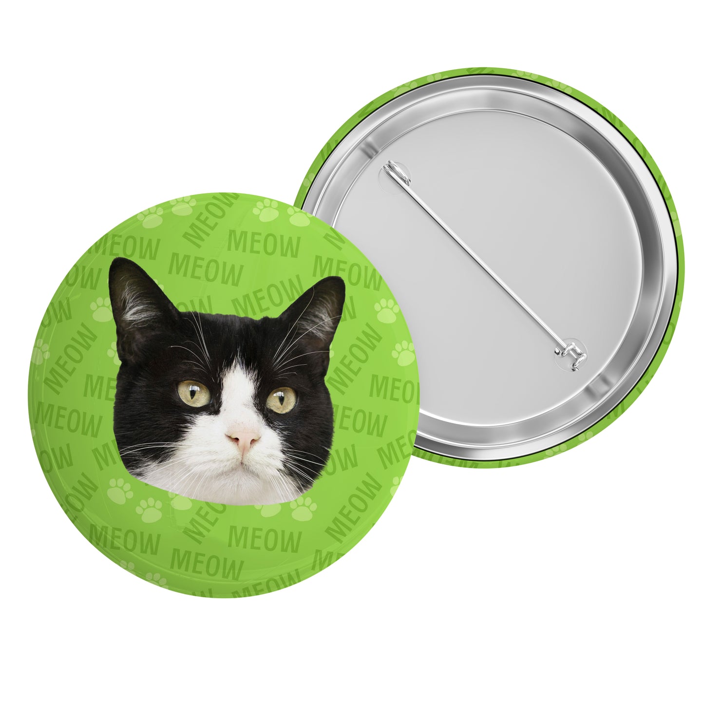 Your Cat On a Badge