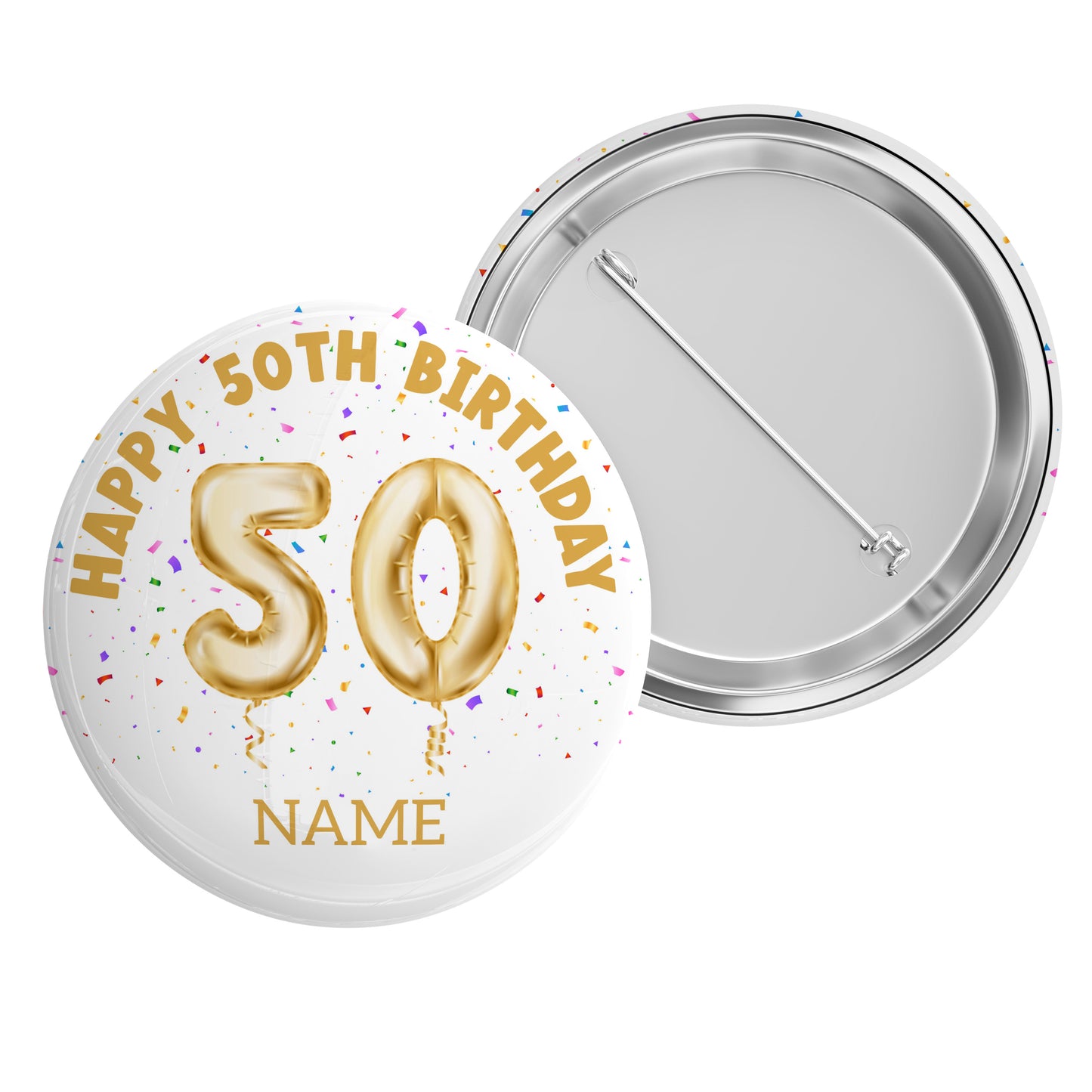 Milestone Age Name Badge