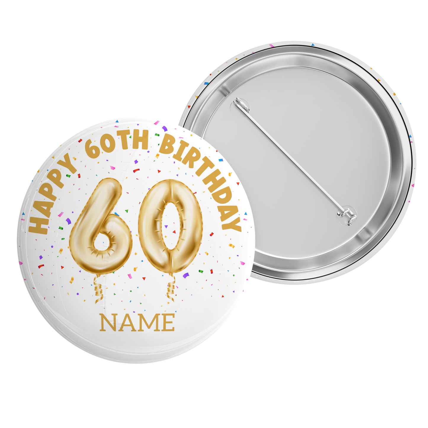 Milestone Age Name Badge