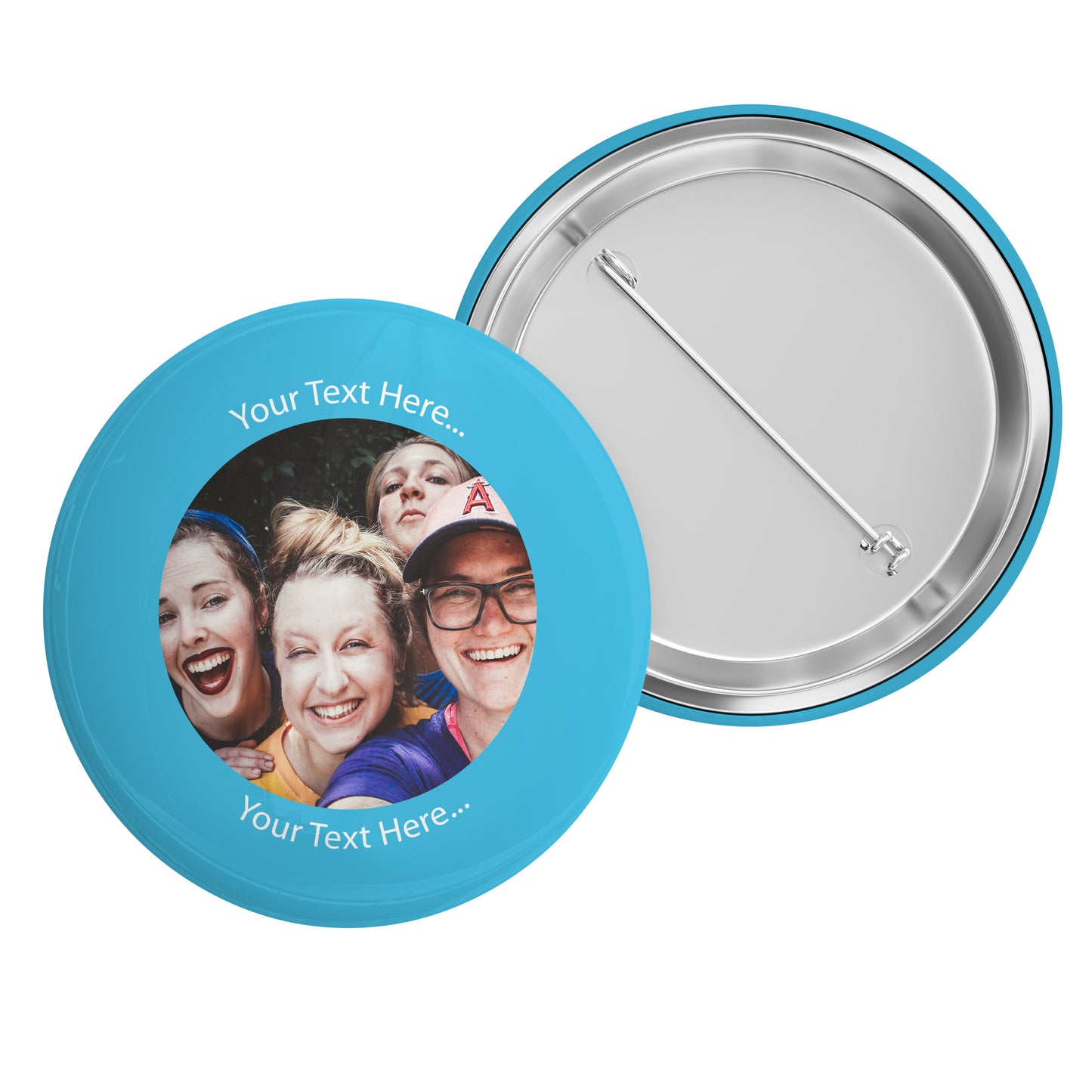 Photo & Caption Badge