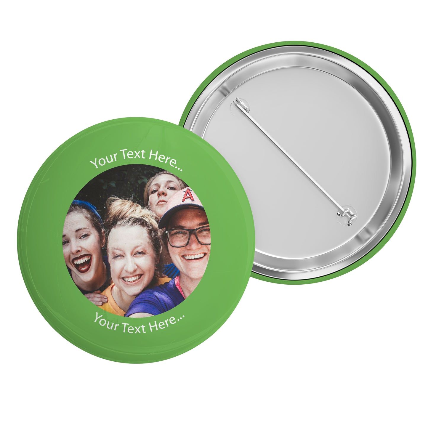 Photo & Caption Badge