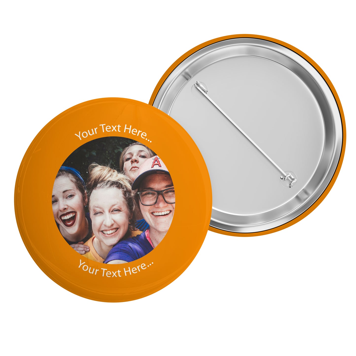 Photo & Caption Badge
