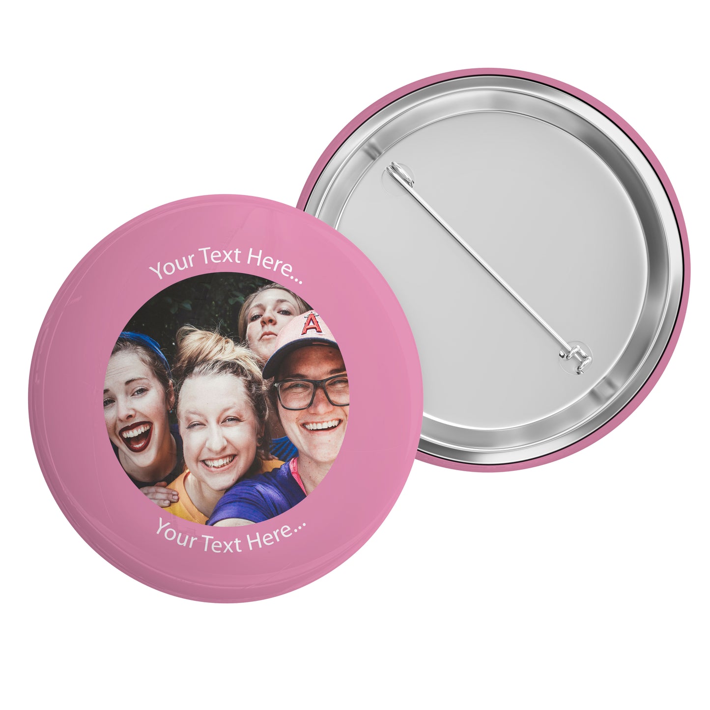 Photo & Caption Badge