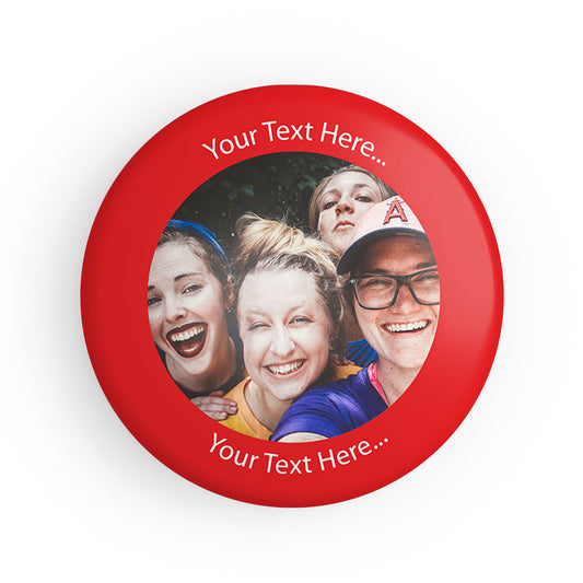 Photo Top Bottom Caption Badge
