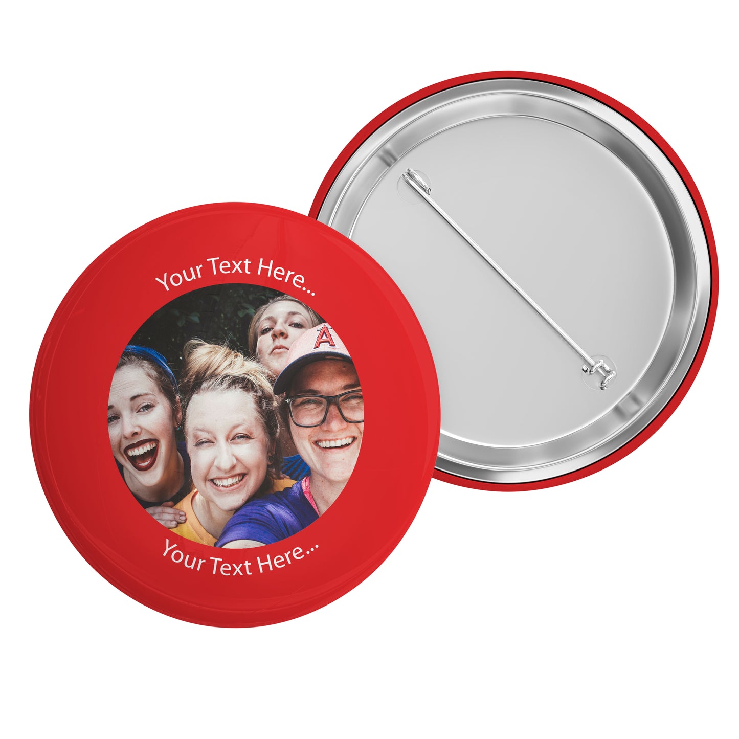 Photo & Caption Badge