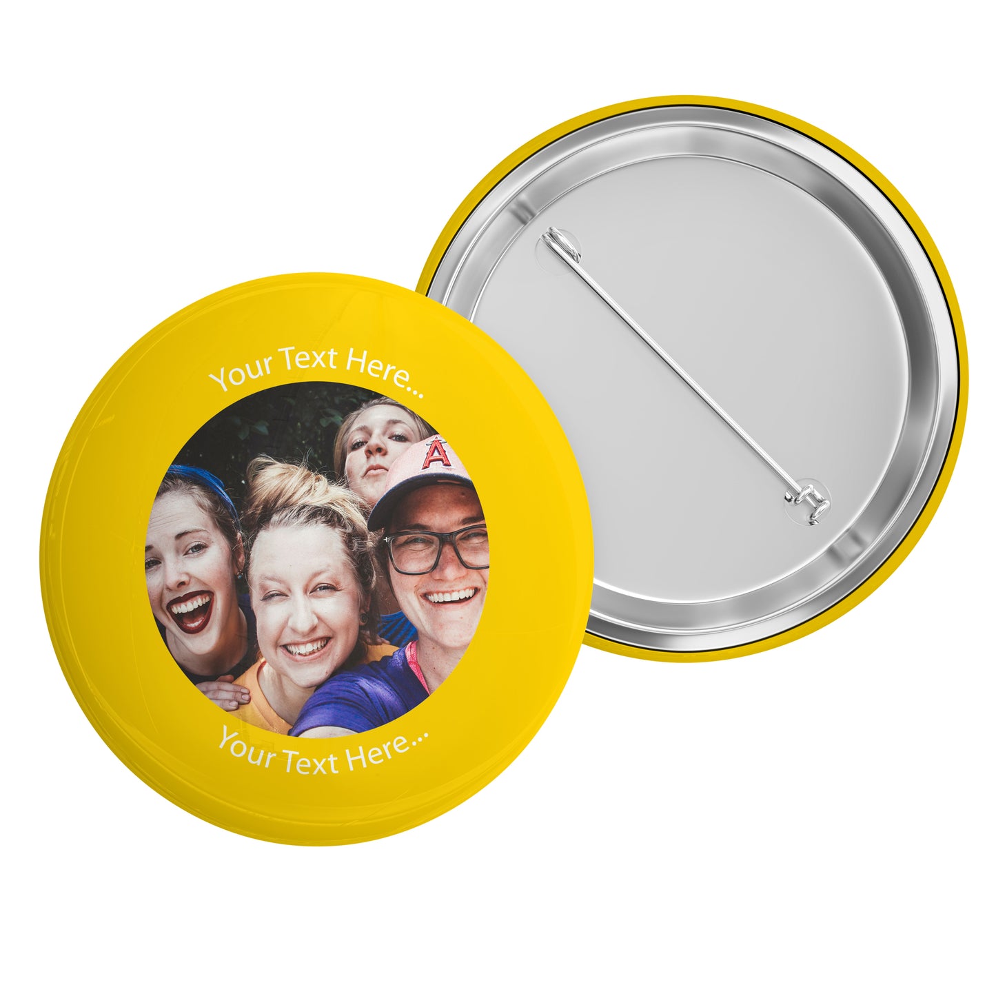 Photo & Caption Badge