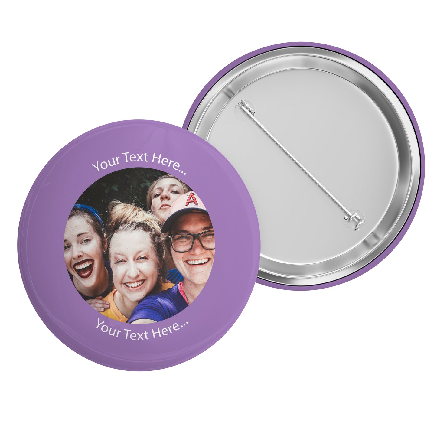 Photo & Caption Badge