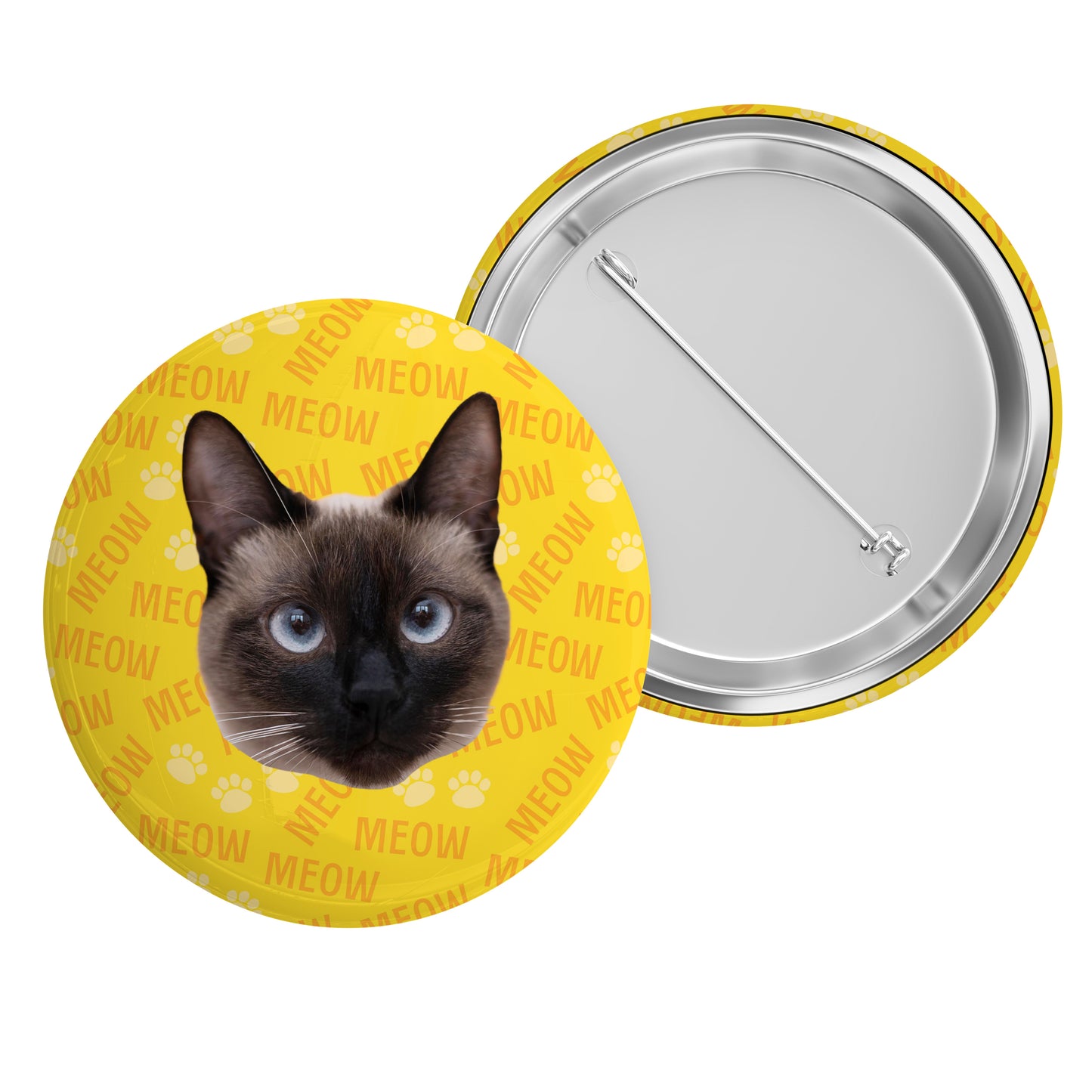 Your Cat On a Badge