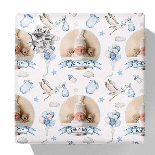 Baby Photo Gift Wrap