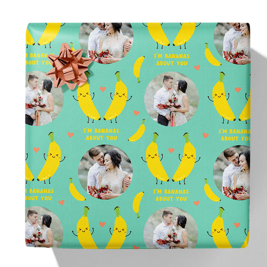 I'm Bananas About You Photo Gift Wrap