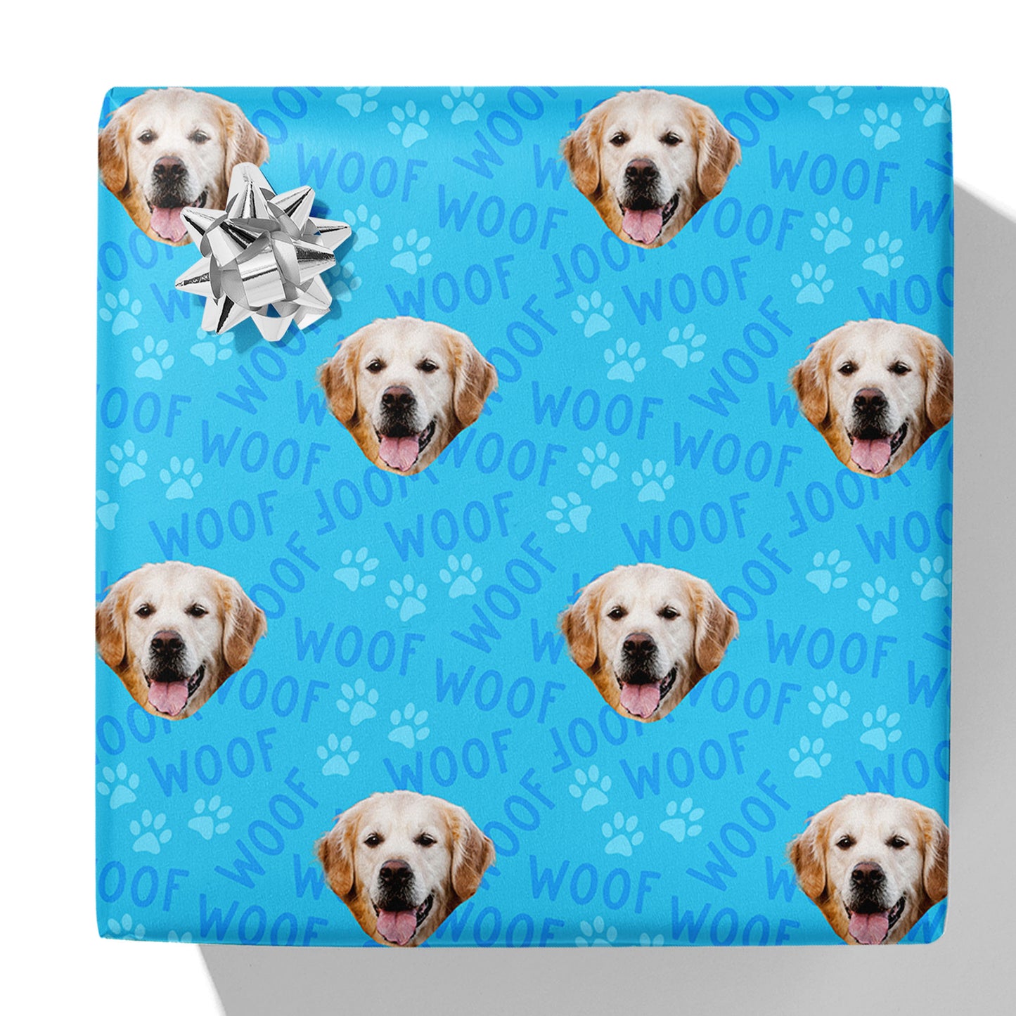 Your Dog on Paper Gift Wrap