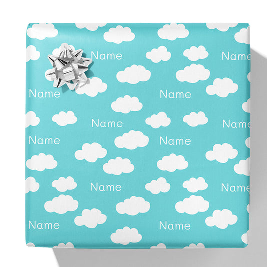 Cloud Name Gift Wrap