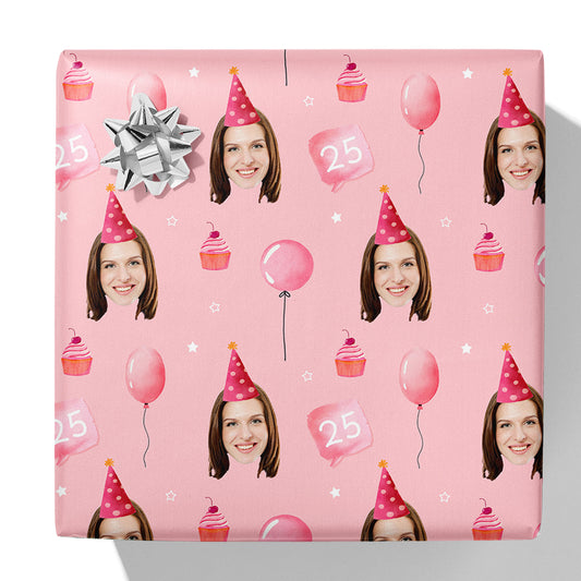 Birthday Party Hat Gift Wrap