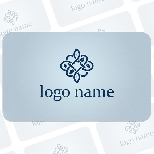 Rectangular Promotional Logo Stickers