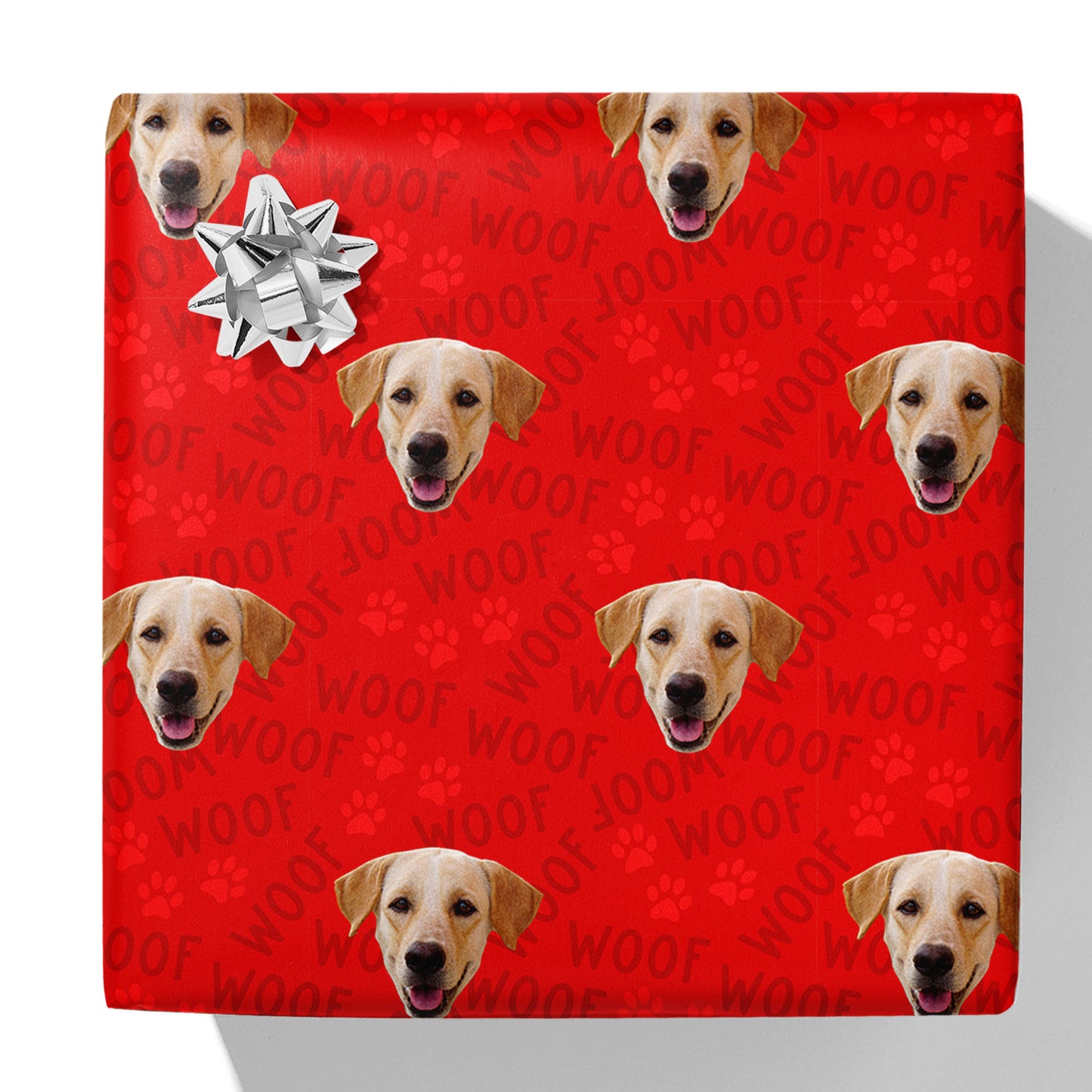 Your Dog on Paper Gift Wrap