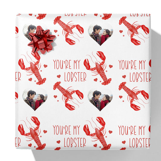 You're My Lobster Photo Gift Wrap